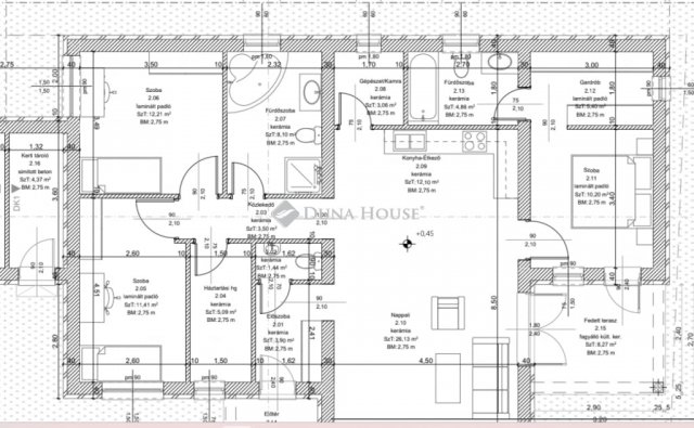 Eladó ikerház, Monoron 109.999 M Ft, 4 szobás