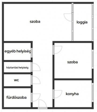 Eladó téglalakás, Nyíregyházán, Kert utcában 38.7 M Ft