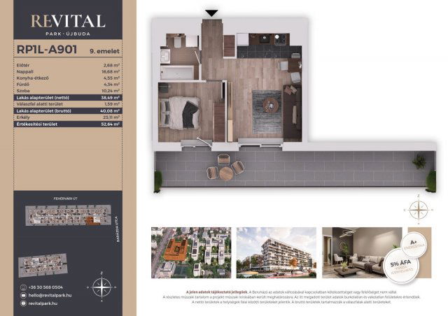 Eladó téglalakás, Budapesten, XI. kerületben, Fehérvári úton