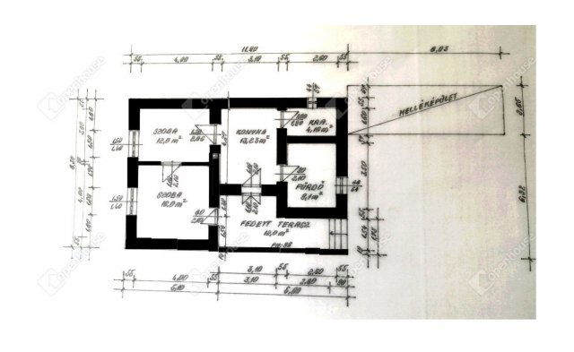 Eladó családi ház, Sárospatakon 19.99 M Ft, 2 szobás