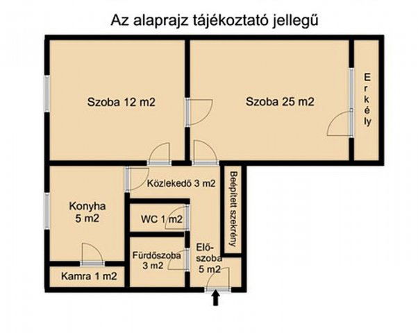 Eladó panellakás, Békésen 14.9 M Ft, 2 szobás