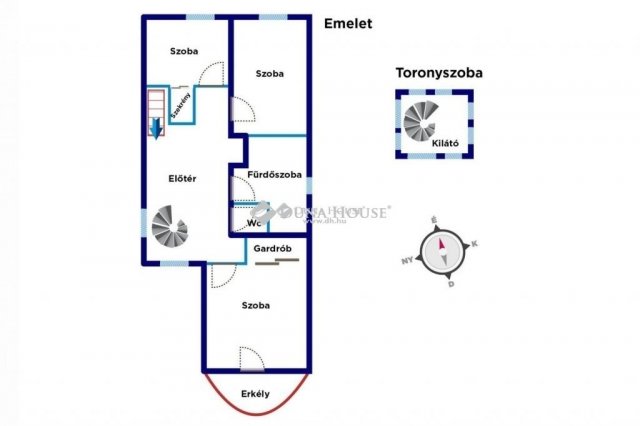 Eladó családi ház, Komlón 158 M Ft, 9 szobás