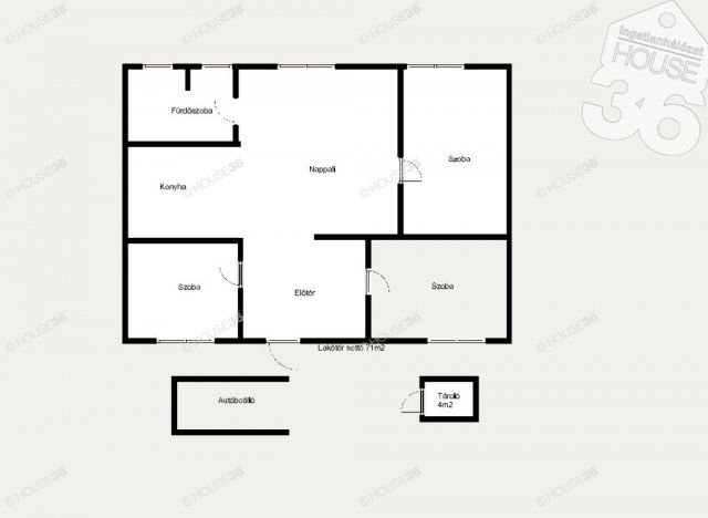 Eladó téglalakás, Nagykőrösön 49.99 M Ft, 4 szobás