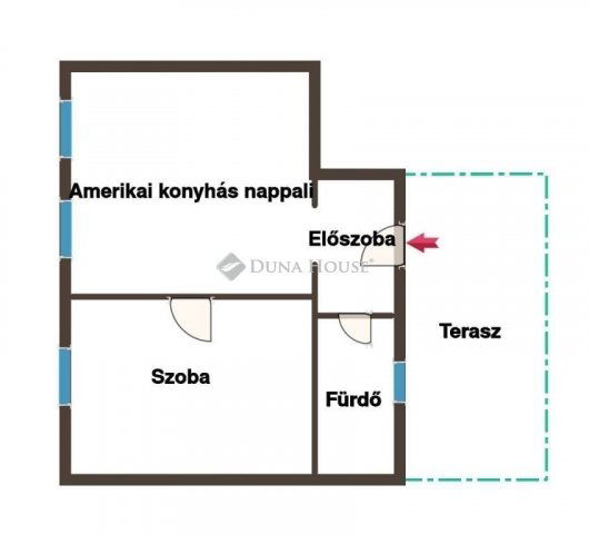 Eladó téglalakás, Baján 34.9 M Ft, 2 szobás