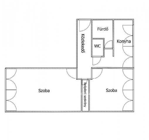 Eladó téglalakás, Egerben 35.9 M Ft, 2 szobás