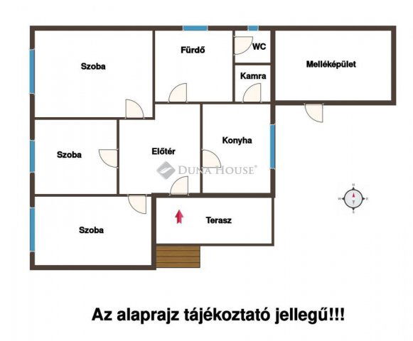 Eladó családi ház, Jobbágyin 19 M Ft, 3 szobás