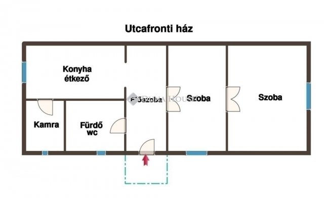 Eladó ikerház, Kecskeméten 76.9 M Ft, 6 szobás