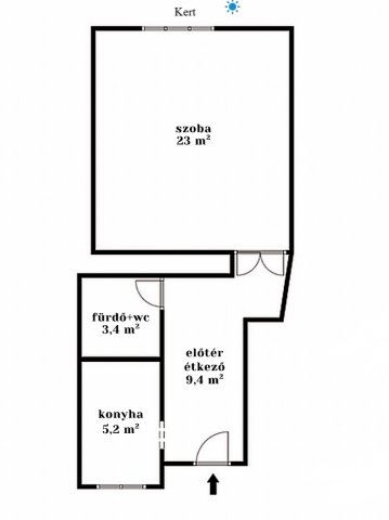 Eladó téglalakás, Budapesten, V. kerületben 74.9 M Ft, 1 szobás