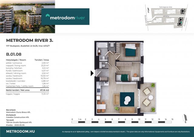 Eladó téglalakás, Budapesten, XI. kerületben, Budafoki úton