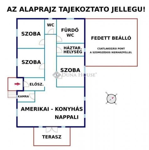 Eladó ikerház, Kókán 63.9 M Ft, 4 szobás / költözzbe.hu