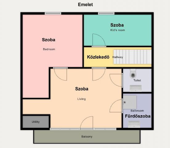 Eladó családi ház, Kiskunhalason 49 M Ft, 6 szobás