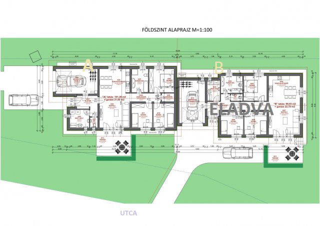 Eladó ikerház, Sopronban 129 M Ft, 4 szobás