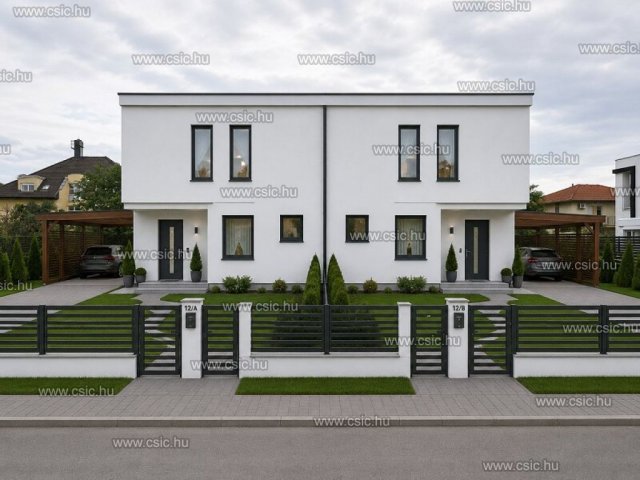 Eladó ikerház, Budapesten, XVIII. kerületben 144.9 M Ft, 5 szobás