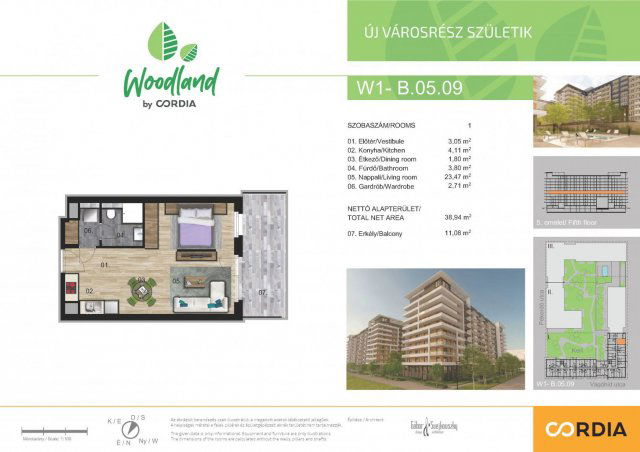 Eladó téglalakás, Budapesten, IX. kerületben 86.51 M Ft