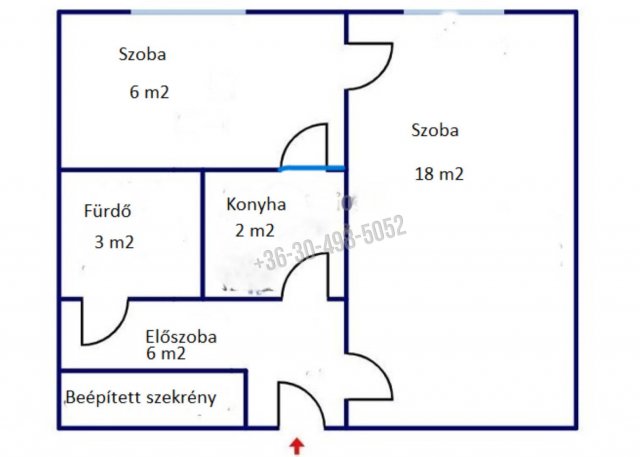 Eladó panellakás, Miskolcon, Gálffy Ignác utcában 26.3 M Ft