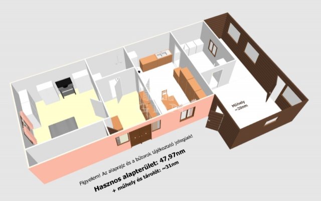 Eladó családi ház, Hajdúdorogon 19.5 M Ft, 1 szobás