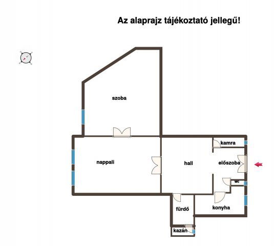 Eladó téglalakás, VIII. kerületben, Népszínház utcában