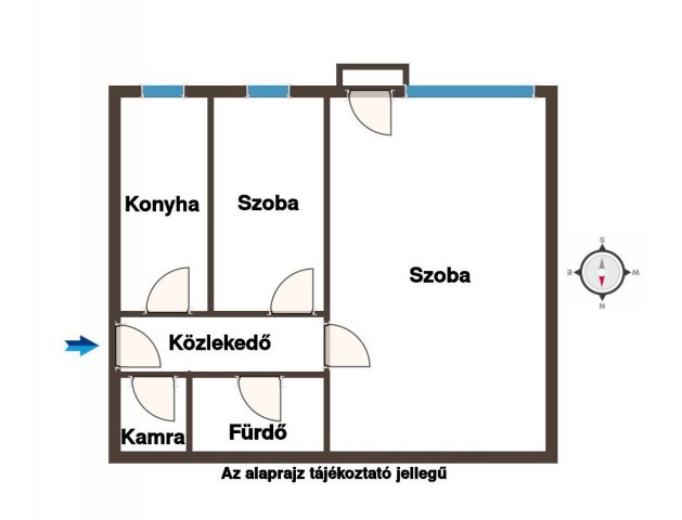 Eladó téglalakás, Zalaegerszegen 33.9 M Ft, 2+1 szobás