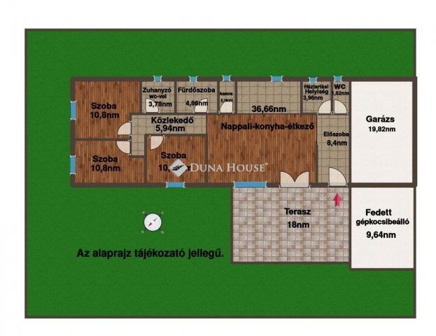 Eladó ikerház, Vasadon 82.9 M Ft, 4 szobás / költözzbe.hu