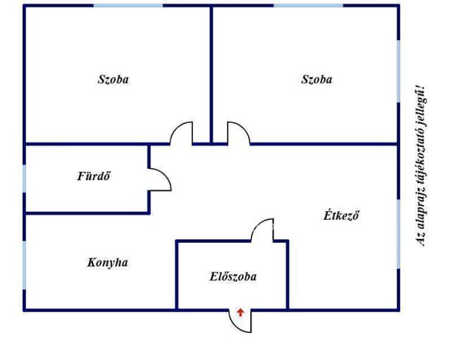 Eladó családi ház, Szegeden 115 M Ft, 2 szobás