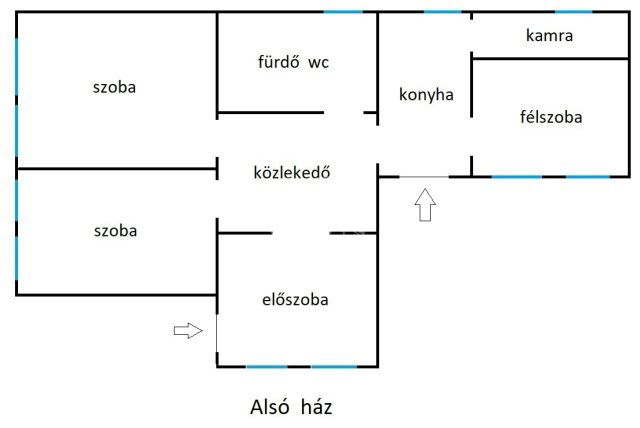 Eladó családi ház, Kartalon 89 M Ft, 6+1 szobás