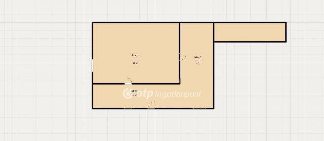 Eladó nyaraló, Hajdúszoboszlón 7.5 M Ft, 1 szobás