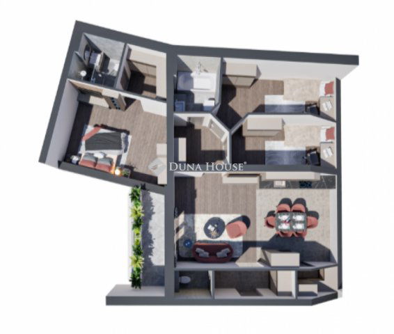 Eladó téglalakás, Kecskeméten 112.5 M Ft, 4 szobás