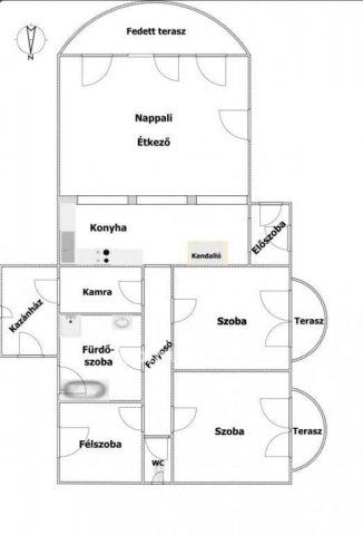 Eladó családi ház, Kisnánán 45 M Ft, 2+1 szobás
