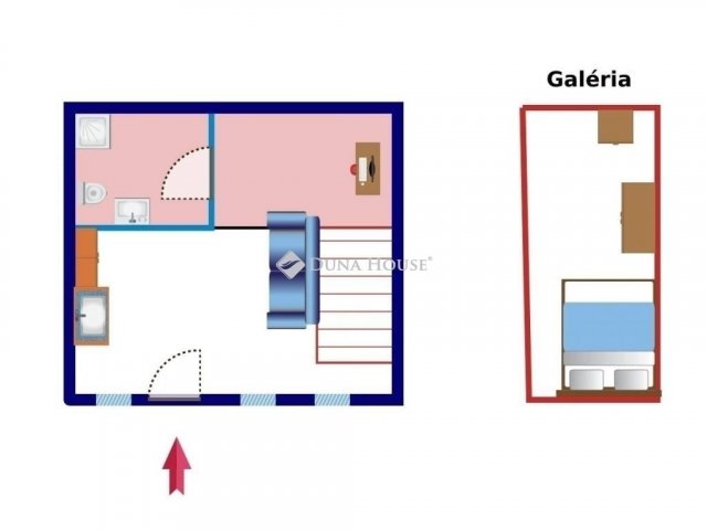 Eladó téglalakás, Budapesten, VII. kerületben 58 M Ft, 1 szobás