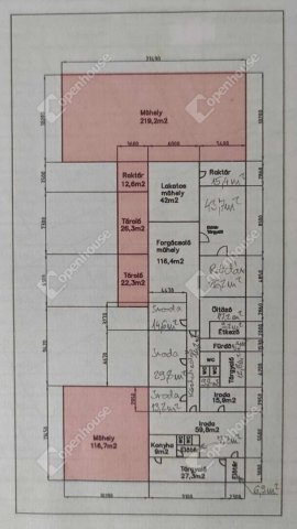 Kiadó ipari ingatlan, Komáromban 2000 E Ft / hó