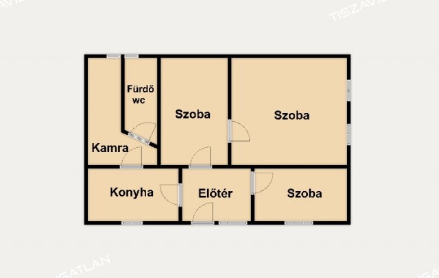 Eladó családi ház, Kőteleken, Jókai úton 8.5 M Ft, 1+2 szobás