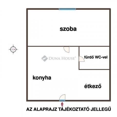 Eladó téglalakás, Budapesten, II. kerületben 71.5 M Ft, 1 szobás