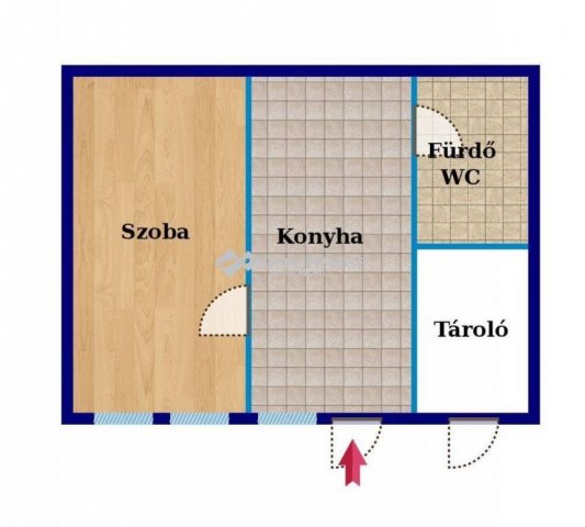 Eladó téglalakás, Szombathelyen, Szigligeti Ede utcában 11.5 M Ft
