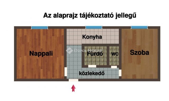 Eladó panellakás, Győrött 53 M Ft, 2 szobás