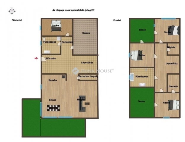Eladó ikerház, Veresegyházon 229 M Ft, 5 szobás