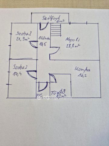 Eladó családi ház, Csávolyon 32.9 M Ft, 4 szobás