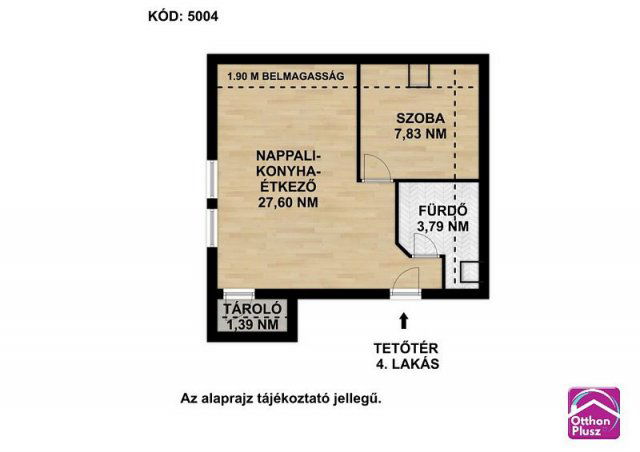 Eladó téglalakás, Érden 59.9 M Ft, 2 szobás