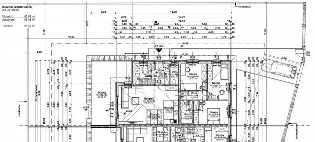 Eladó ikerház, Vácrátóton 89.9 M Ft, 4 szobás