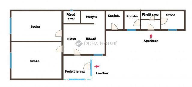 Eladó családi ház, Keszthelyen 69 M Ft, 2 szobás