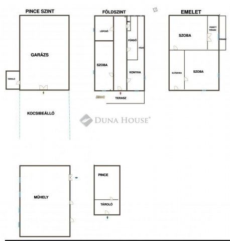Eladó családi ház, Sülysápon 79.9 M Ft, 3 szobás