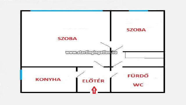 Eladó panellakás, Budapesten, IV. kerületben, Rózsa utcában