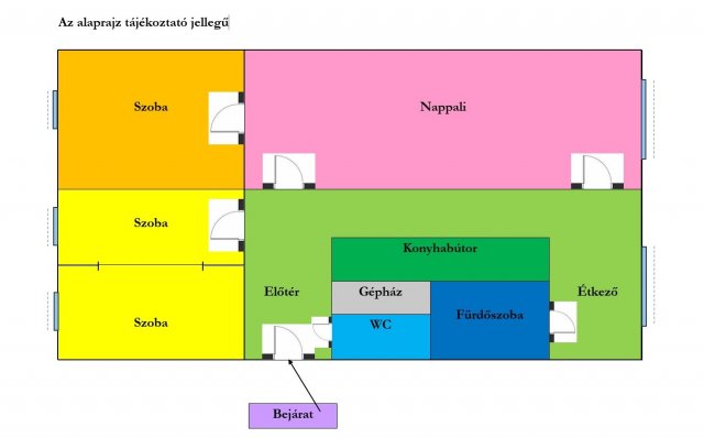 Eladó panellakás, Székesfehérvárott 51.9 M Ft, 1+3 szobás