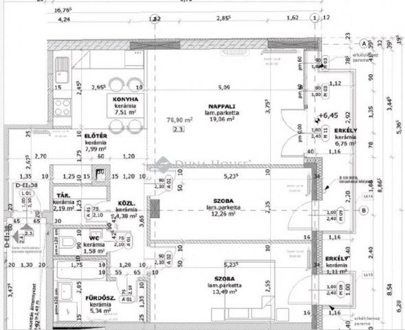 Eladó téglalakás, Budapesten, XIII. kerületben 105.9 M Ft
