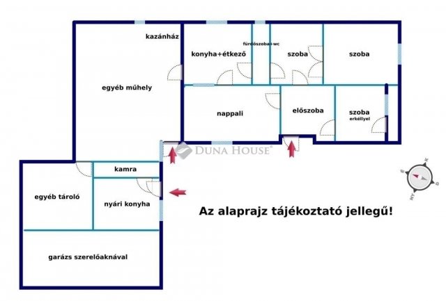 Eladó családi ház, Ócsán 83 M Ft, 4 szobás