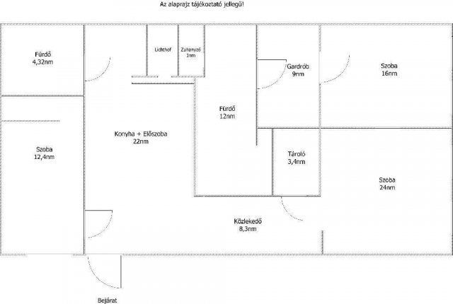Eladó téglalakás, Budapesten, VII. kerületben 199 M Ft, 3 szobás