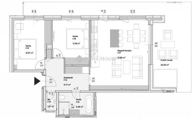 Eladó téglalakás, Budapesten, II. kerületben 320 M Ft, 3 szobás