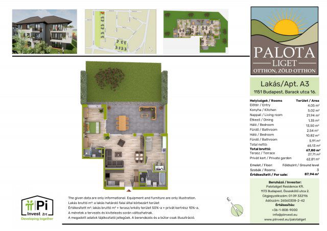 Eladó téglalakás, Budapesten, XIV. kerületben 114.317 M Ft