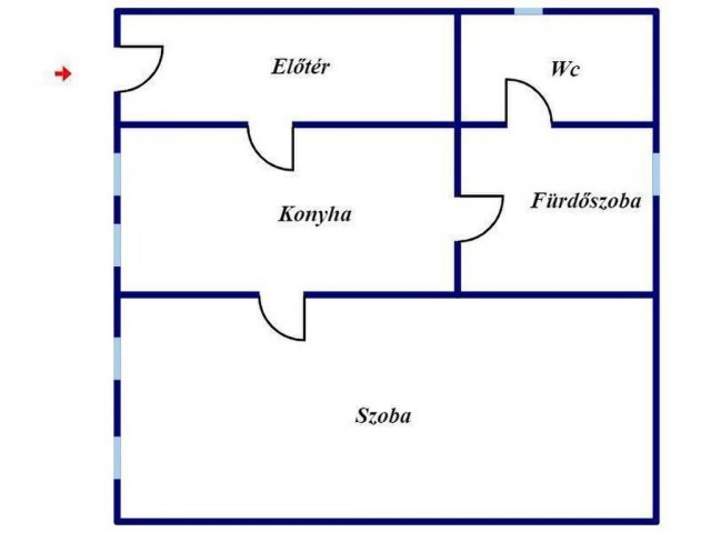 Eladó sorház, Székesfehérvárott 41.9 M Ft, 1 szobás