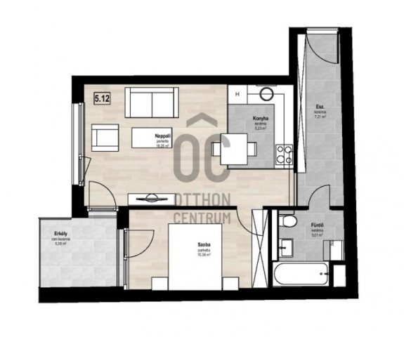 Kiadó téglalakás, albérlet, VII. kerületben, Kertész utcában