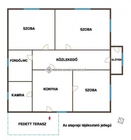 Eladó családi ház, Bényén 53 M Ft, 3 szobás